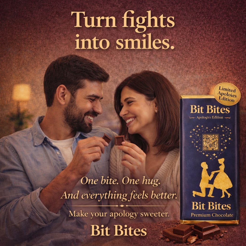 Apology Chocolate Bar – Say Sorry When Words Fall Short | Bit Bites