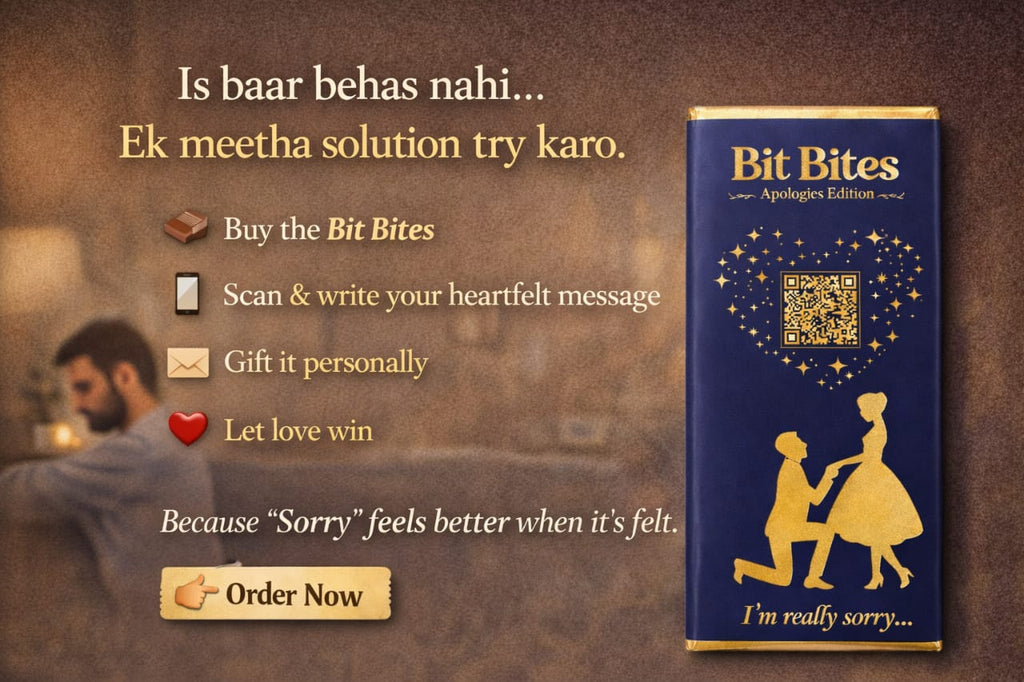 Apology Chocolate Bar – Say Sorry When Words Fall Short | Bit Bites